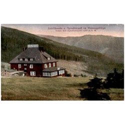 Adolfbaude a. Spindlerpaß im Riesengebirge (früher Alte Spindlerbaude) 1200 m ü. M.