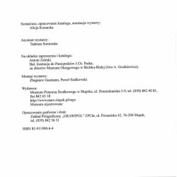 Niech żyje bal. Katalog wystawy. Zamek Książąt Pomorskich w Słupsku styczeń-marzec 2000