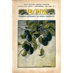 Płomyk. Tygodnik ilustrowany dla dzieci i młodzieży. R.13 (1928). Nr 5 (3 października 1928) / B. Hulewicz