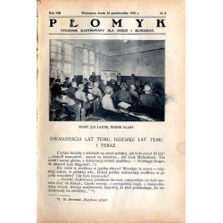 Płomyk. Tygodnik ilustrowany dla dzieci i młodzieży. R.13 (1928). Nr 8 (24 października 1928) / B. Hulewicz
