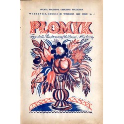 Płomyk. Tygodnik ilustrowany dla dzieci i młodzieży. R. 13 (1928). Nr 4 (26 września 1928) / Tadeusz Gronowski