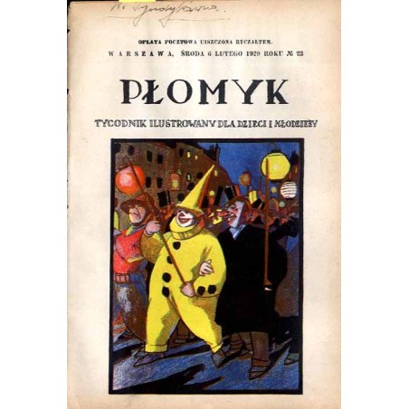 Płomyk. Tygodnik ilustrowany dla dzieci i młodzieży. R. 13 (1929). Nr 23 (6 lutego 1929)
