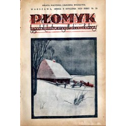 Płomyk. Tygodnik ilustrowany dla dzieci i młodzieży. R. 13 (1929). Nr 19 (9 stycznia 1929) / Rabka-Zdrój / Chorzów