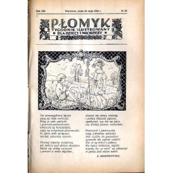 Płomyk. Tygodnik ilustrowany dla dzieci i młodzieży. R. 13 (1929). Nr 38 (22 maja 1929) / Monogramista MWCH. / Polskie Radio / k