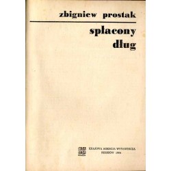 Spłacony dług