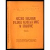 Rocznik Biblioteki Polskiej Akademii Nauk w Krakowie. R. 24 (1978/1979)