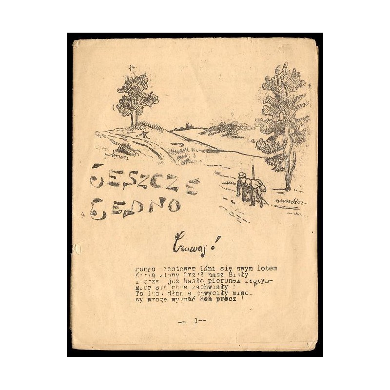 Jeszcze Jedno. R.1921. Nr [44?] [Bardzo rzadkie czasopismo harcerskie]