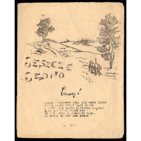 Jeszcze Jedno. R.1921. Nr [44?] [Bardzo rzadkie czasopismo harcerskie]
