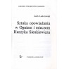 Sztuka opowiadania w "Ogniem i mieczem" Henryka Sienkiewicza