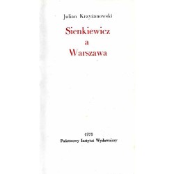Sienkiewicz a Warszawa