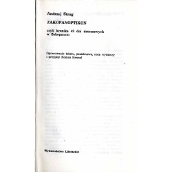 Zakopanoptikon czyli kronika 49 dni deszczowych w Zakopanem
