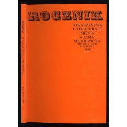 Rocznik Towarzystwa Literackiego imienia Adama Mickiewicza. R. 29 (1994)