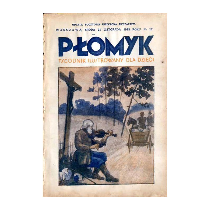 Płomyk. Tygodnik ilustrowany dla dzieci i młodzieży. R. 13 (1928). Nr 12 (21 listopada 1928) / Warszawa Dzień Niepodległości