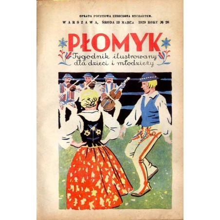 Płomyk. Tygodnik ilustrowany dla dzieci i młodzieży. R. 13 (1929). Nr 28 (13 marca 1929) / Tatry / Andrzej Małkowski / wycinanka