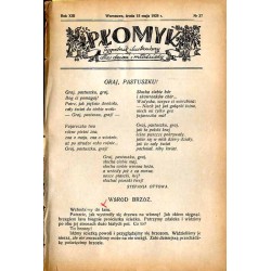 Płomyk. Tygodnik ilustrowany dla dzieci i młodzieży. R. 13 (1929). Nr 37 (15 maja 1929) / Tadeusz Gronowski / Łowicz / Brześć Ku