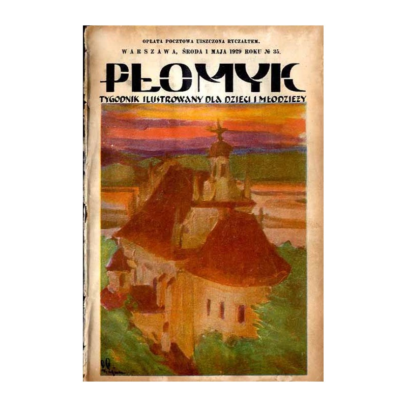 Płomyk. Tygodnik ilustrowany dla dzieci i młodzieży. R. 13 (1929). Nr 35 (1 maja 1929) / wycinanka