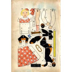 Płomyk. Tygodnik ilustrowany dla dzieci i młodzieży. R. 13 (1929). Nr 35 (1 maja 1929) / wycinanka