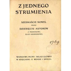 Z jednego strumienia. 16 nowel przez 10 autorów