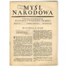 Myśl Narodowa. Tygodnik poświęcony kulturze twórczości polskiej. R.16 (1936). Nr 12 (22 marca 1936)