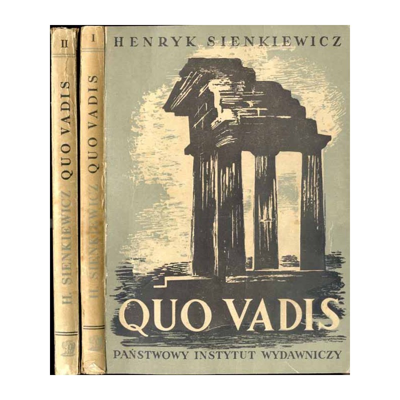 Quo Vadis. 2t. w 2 woluminach