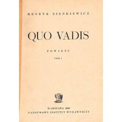 Quo Vadis. 2t. w 2 woluminach