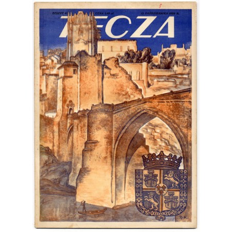 Tęcza. Ilustrowane pismo tygodniowe. R.3 (1929). Z. 41 (12 października 1929) / Zygfryd Kamiński / Kazimierz Pułaski / Marek Jan