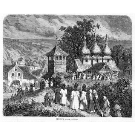 Cerkiew w dzień niedzielny / "CERKIEW w dzień niedzielny."