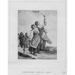 "POWRÓT OD ŚLUBU. Z OBRAZU PROF. W. GERSONA. 7860"