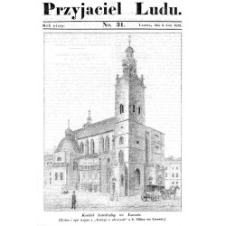 "Kościół katedralny we Lwowie. (Rycina i opis wyjęte z "Galicyi w obrazach" u P. Pillera we Lwowie.)"