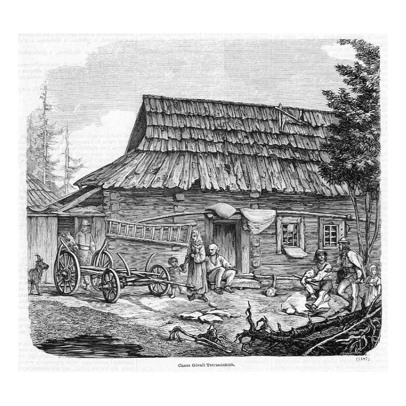 "Chata Górali Tatrzańskich. (1587)"