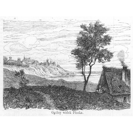 "Ogólny widok Płocka."