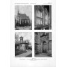Lutsch: Bilderwerk schlesischer Kunstdenkmäler 43 / "GÖRLITZ 1. FRAUENKIRCHE - 2. HEILIGES GRAB - 3. PETERSKIRCHE GEGEN SÜDWEST