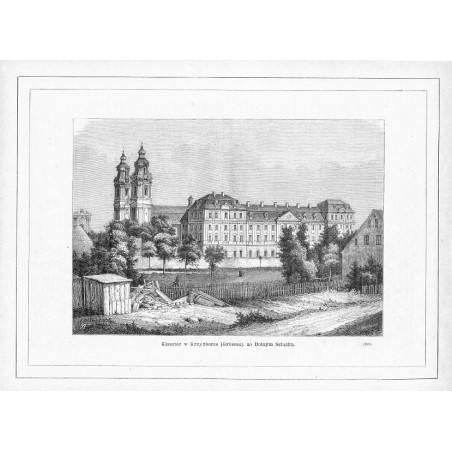 "Klasztor w Krzyżborze (Grüssau), na Dolnym Szlązku. (697)"