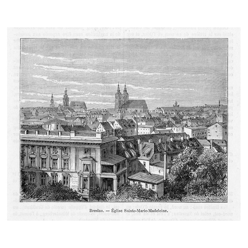 "Breslau. - Église Sainte-Marie-Madeleine."