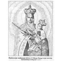 "Wyobrażenie cudownego obrazu N. Maryi Panny Latyczowskiéj, koronowanej w Rzymie r. 1778."