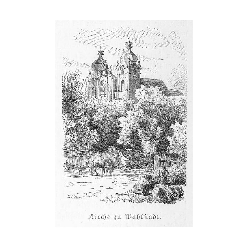 "Kirche zu Wahlstadt."