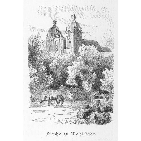 "Kirche zu Wahlstadt."