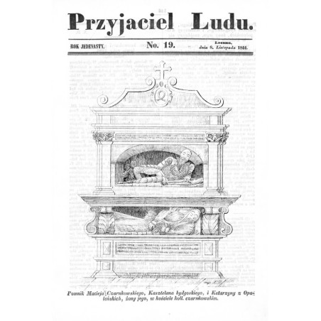 "Pomnik Macieja Czarnkowskiego, Kasztelana bydgoskiego, i Katarzyny z Opaleńskich, żony jego, w kościele koll. czarnkowskim."
