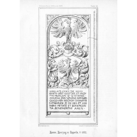 "Hans, Herzog v. Oppeln. † 1532."