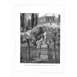 "Dawny cmentarz na Koszykach w Warszawie. Rysował na miejscu C. Jankowski. (232)"