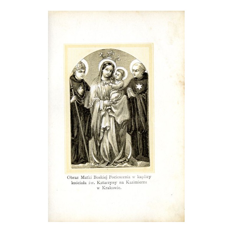 "Obraz Matki Boskiej Pocieszenia w kaplicy kościoła św. Katarzyny na Kazimierzu w Krakowie."