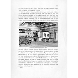 "Das Innere einer Bauernhütte in Radziszów bei Krakau."