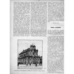 "Kościół Św. Józefa Oblubieńca (wizytkowski), świątynia b. Szkoły Głównéj. (2123)"