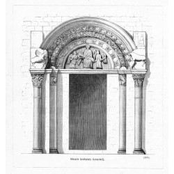 "Odrzwie Kollegiaty Łęczyckiéj. (5575)"