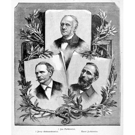"Jan Pankiewicz. Jerzy Aleksandrowicz. Karol Jurkiewicz."