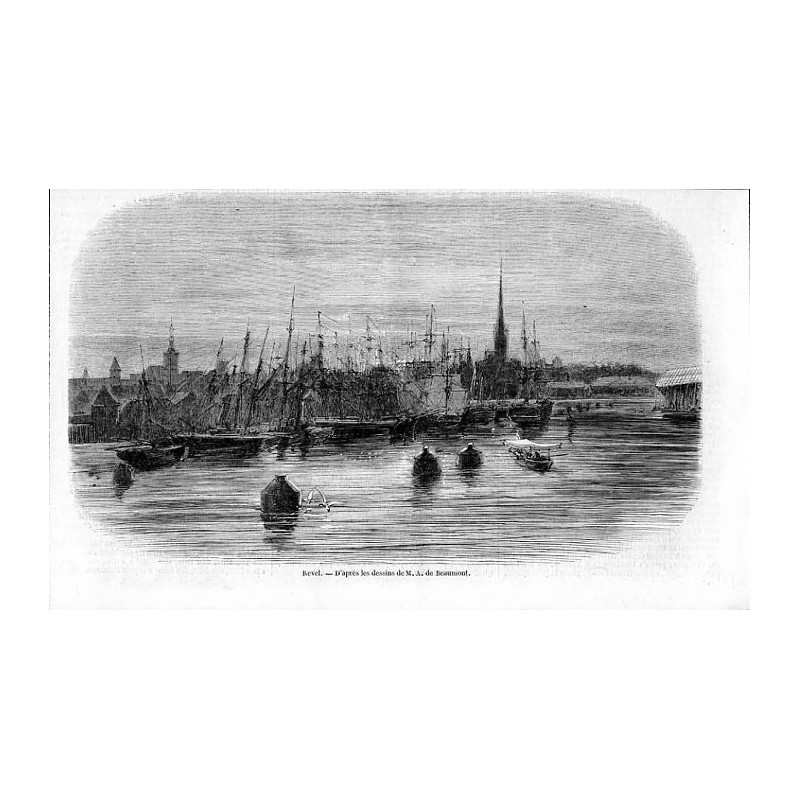 "Revel. - D'après les dessins de M. A. de Beaumont."