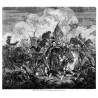 Bitwa pod Cecorą. Skomponował i rysował Juliusz Kossak / "BITWA POD CECORĄ. (Skomponował i rysował Juliusz Kossak)."