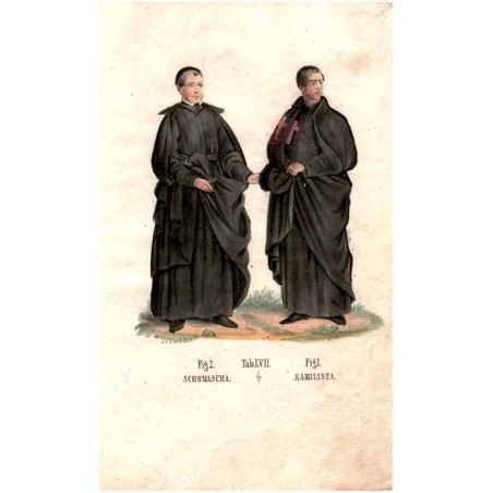 "Tab: LVIL. Fig: 1. KAMILISTA. Fig: 2. SCHOMASCHA."