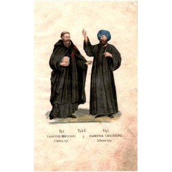 "Tab: V. Fig. 1. ZAKONNIK. ORMIANSKI Fig 2. ZAKONNIK CHALDEYSKI S. Antoniego."