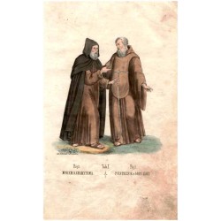 "Tab. I. Fig. 1. MNICH S. CHARYTONA. Fig. 2. PUSTELNIK z GÓRY LUKI."